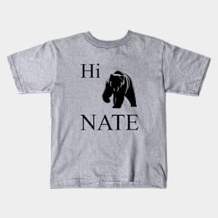 Hi Bear Nate.  Lazy Hibernation Design Kids T-Shirt